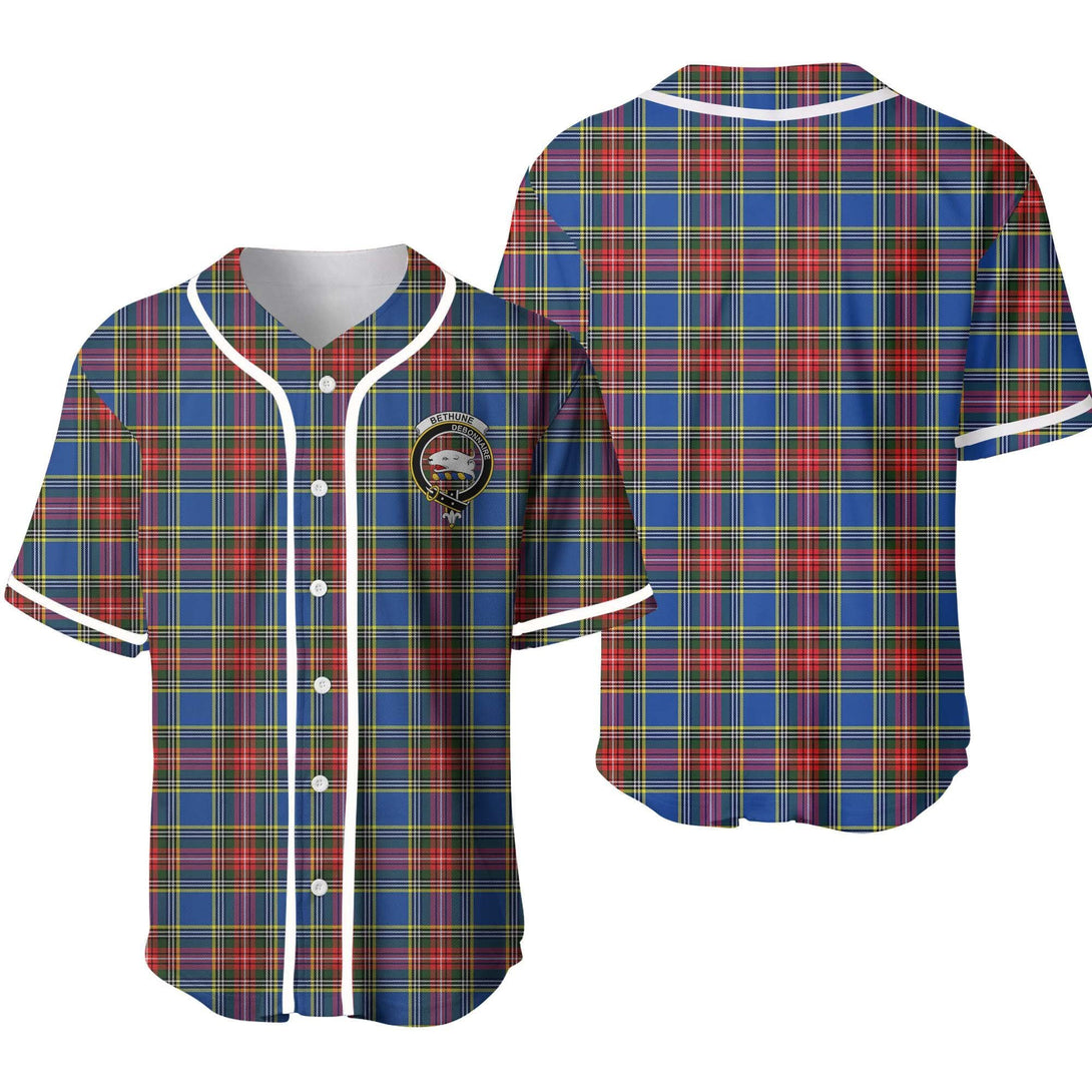 Bethune Tartan Classic Baseball Jersey