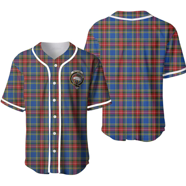 Bethune Tartan Classic Baseball Jersey