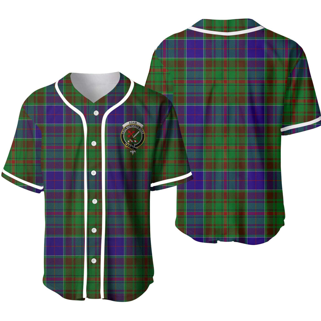 Adam Tartan Classic Baseball Jersey