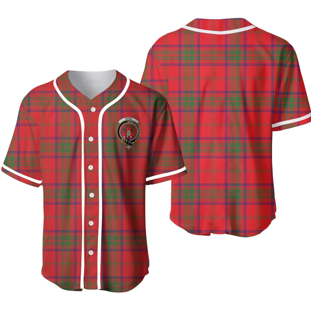 Ross Tartan Classic Baseball Jersey