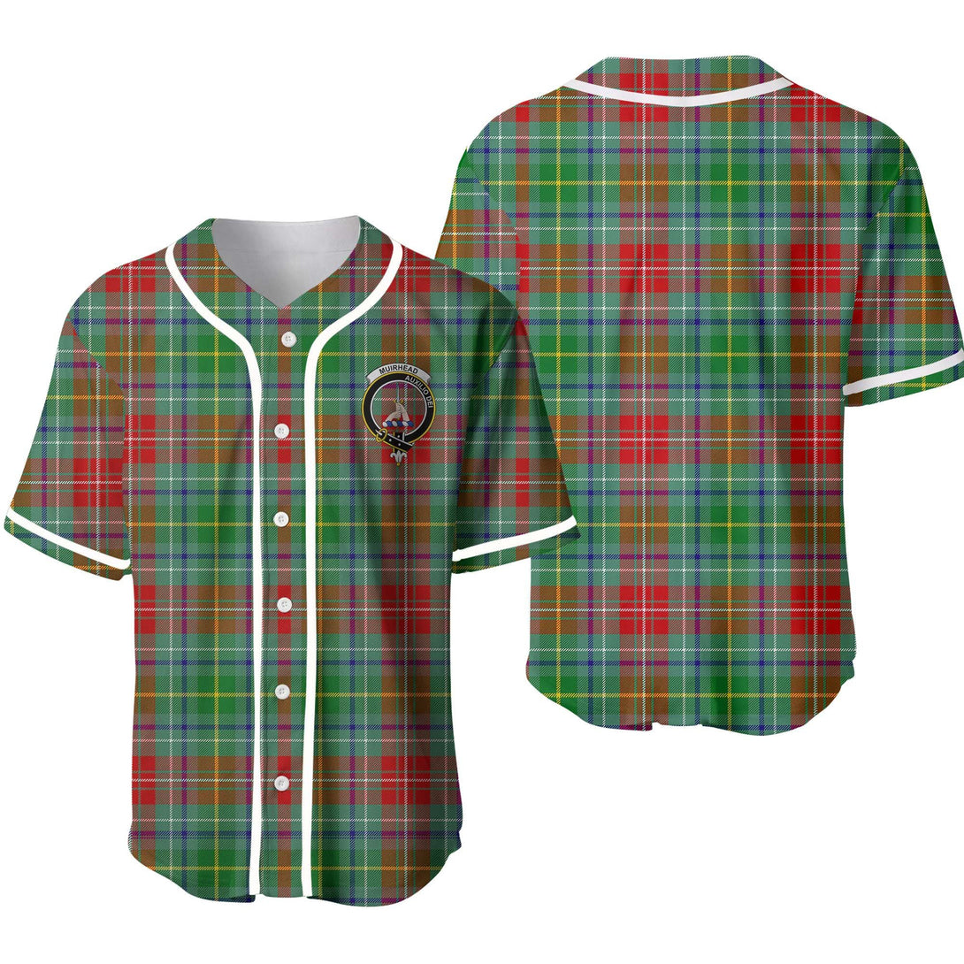 Muirhead Tartan Classic Baseball Jersey