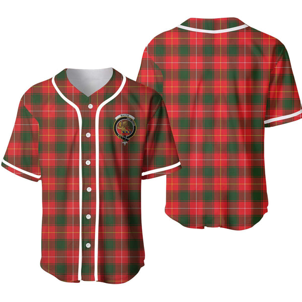 MacFie (of Dreghorn) Tartan Classic Baseball Jersey