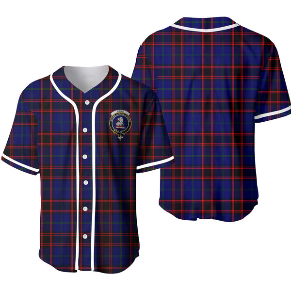 Home (or Hume) Tartan Classic Baseball Jersey