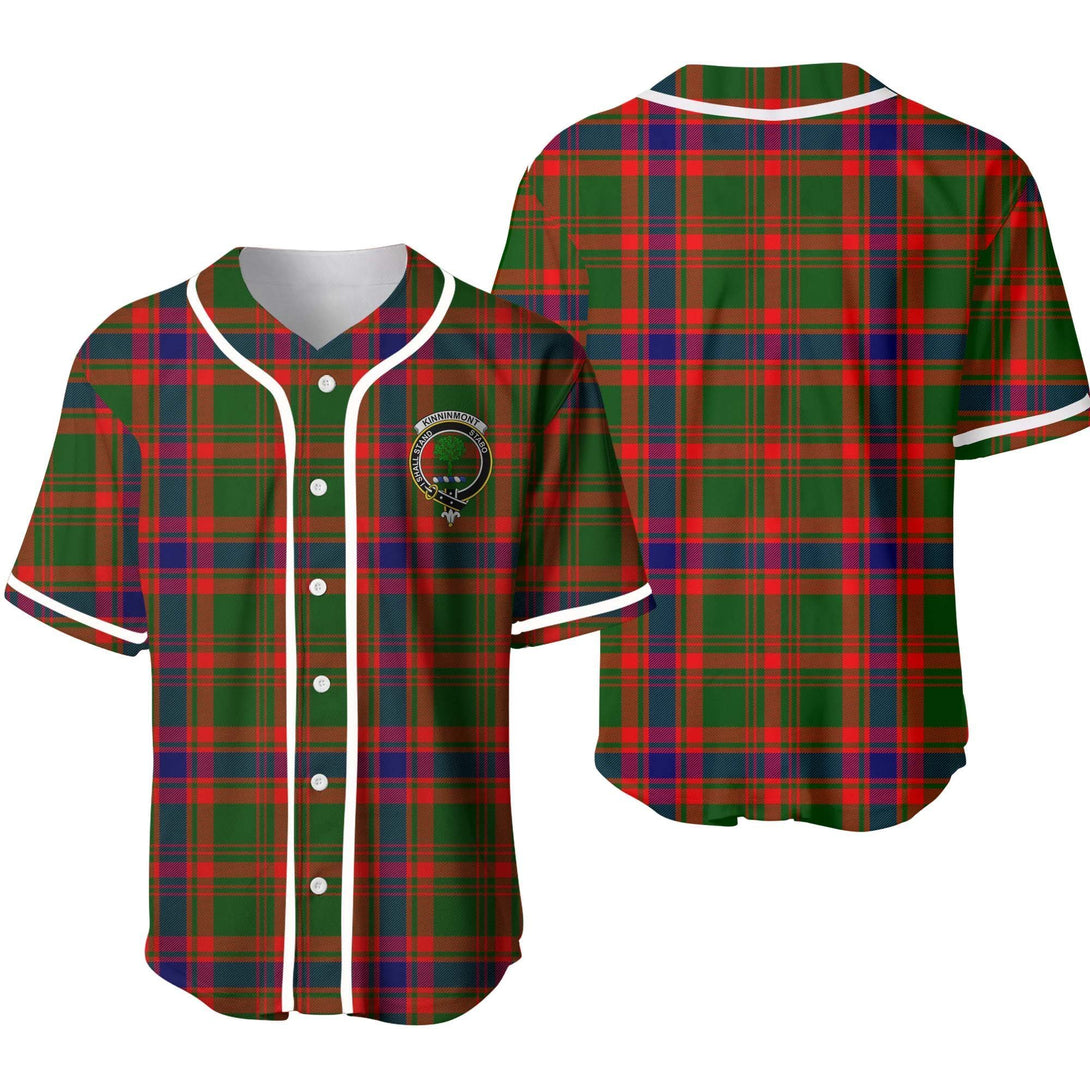 Kinninmont Tartan Classic Baseball Jersey