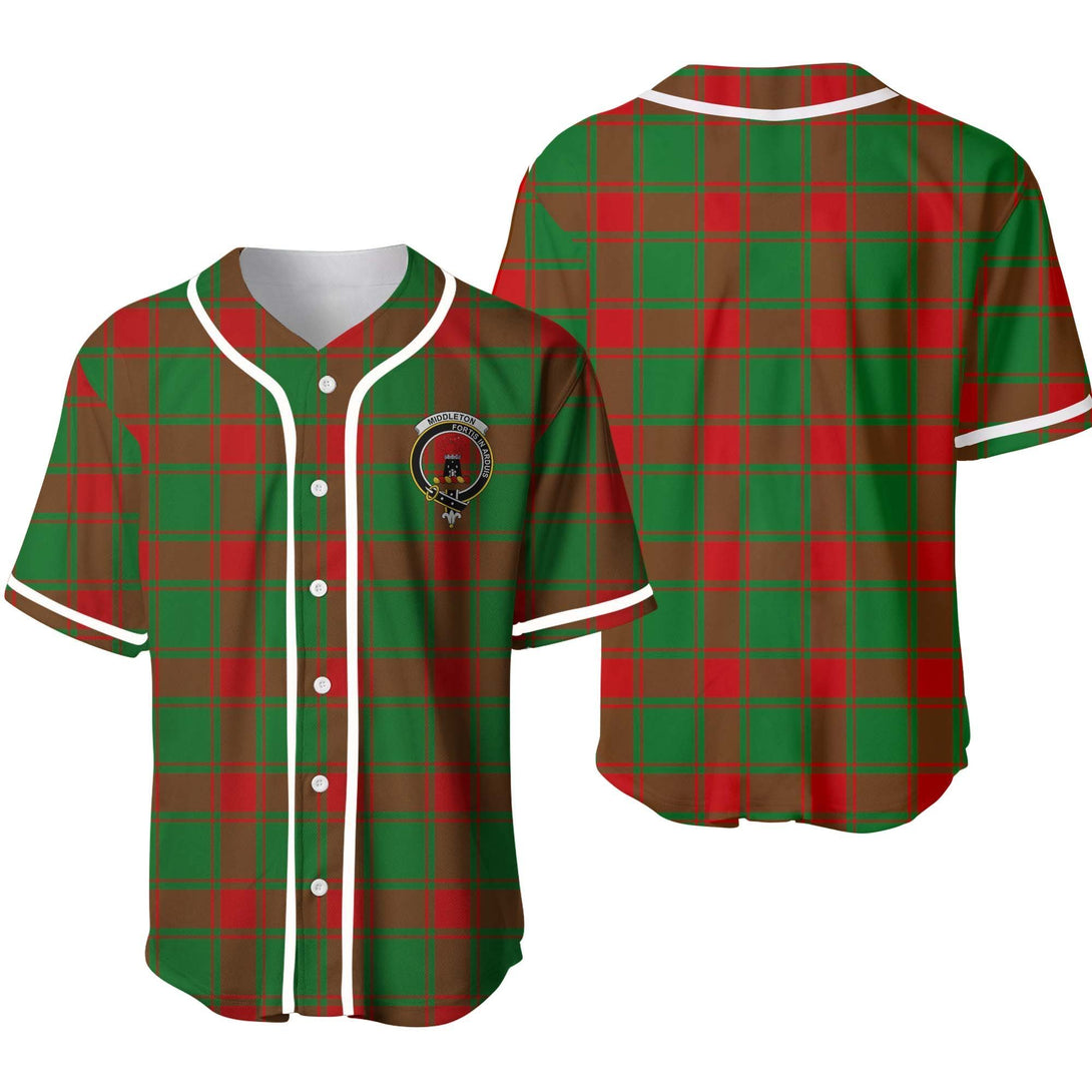 Middleton Tartan Classic Baseball Jersey