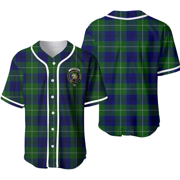 Oliphant Tartan Classic Baseball Jersey