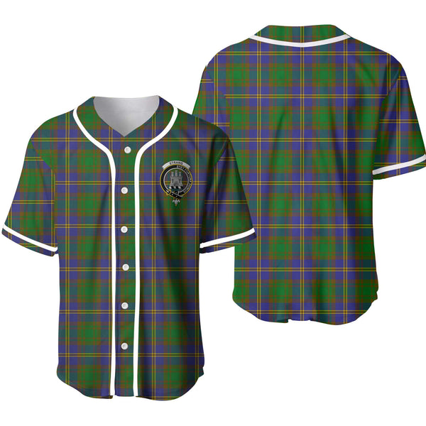 Strange (or Strang) Tartan Classic Baseball Jersey