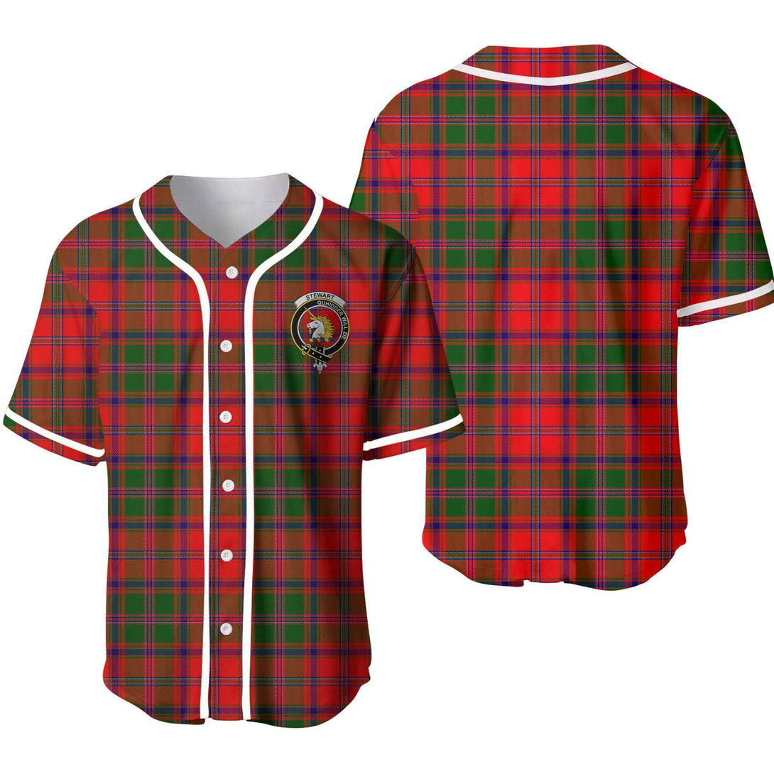 Stewart (of Appin) Tartan Classic Baseball Jersey