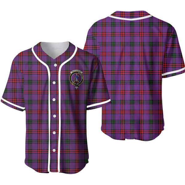 Montgomery Tartan Classic Baseball Jersey