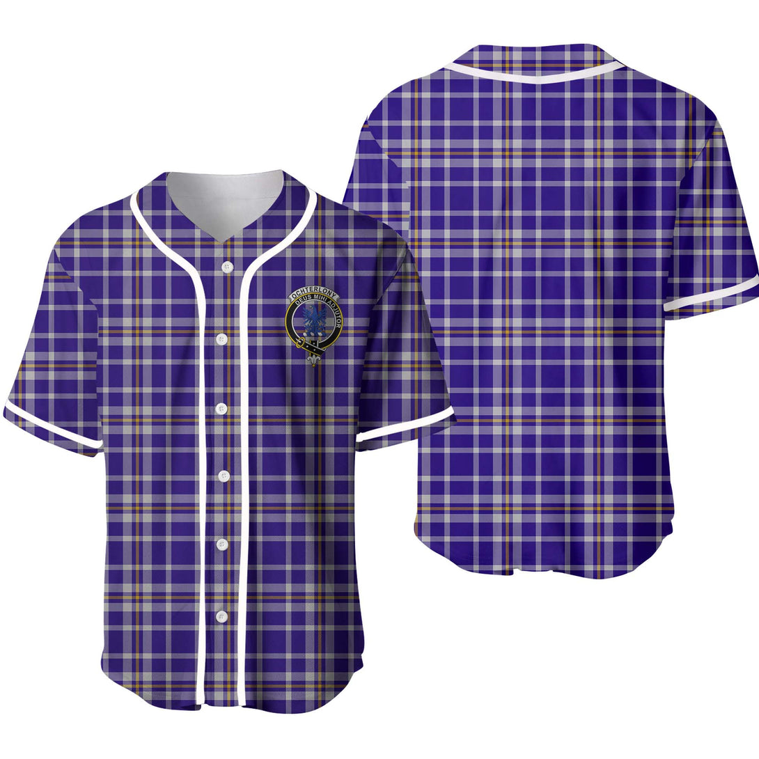 Ochterlony Tartan Classic Baseball Jersey