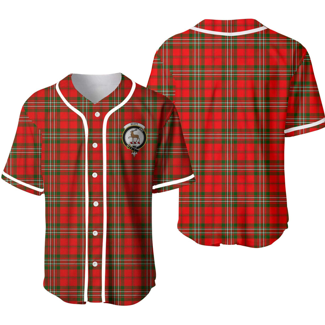 Scott Tartan Classic Baseball Jersey