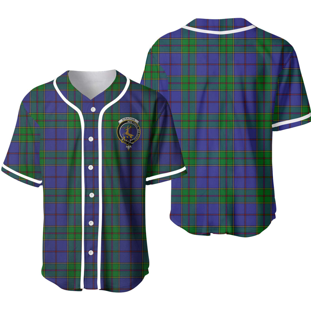 Strachan Tartan Classic Baseball Jersey