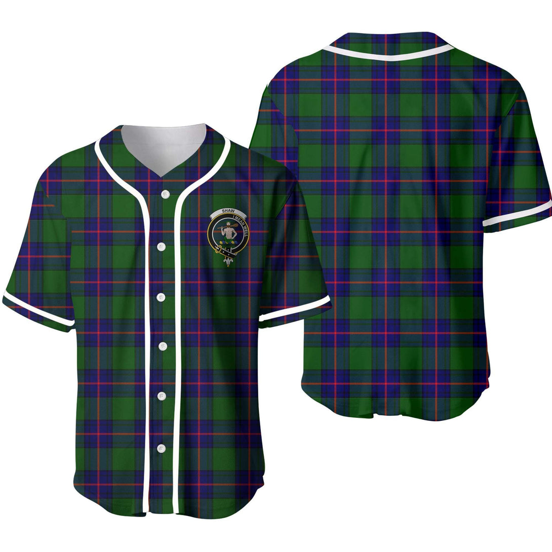 Shaw (of Sauchie) Tartan Classic Baseball Jersey