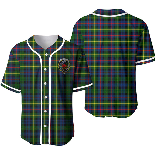 Farquharson Tartan Classic Baseball Jersey