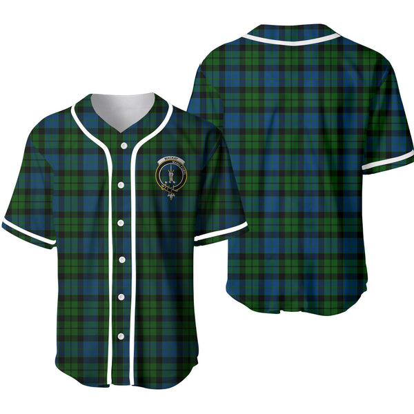 MacKay Tartan Classic Baseball Jersey