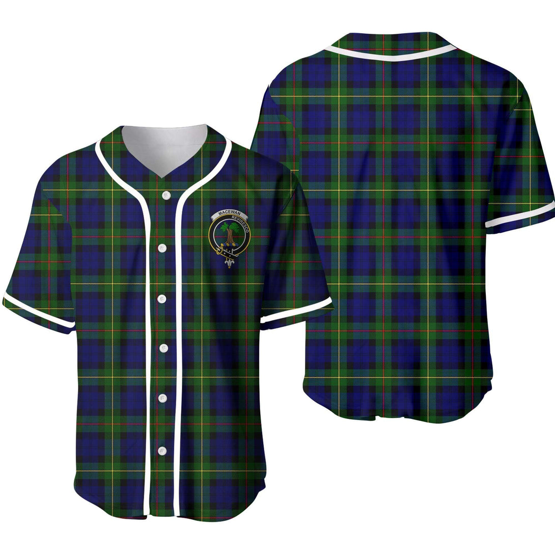 MacEwen Tartan Classic Baseball Jersey