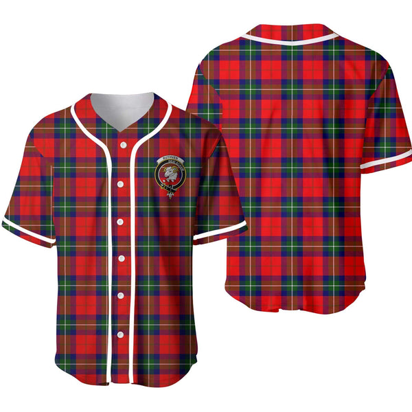 Ruthven Tartan Classic Baseball Jersey