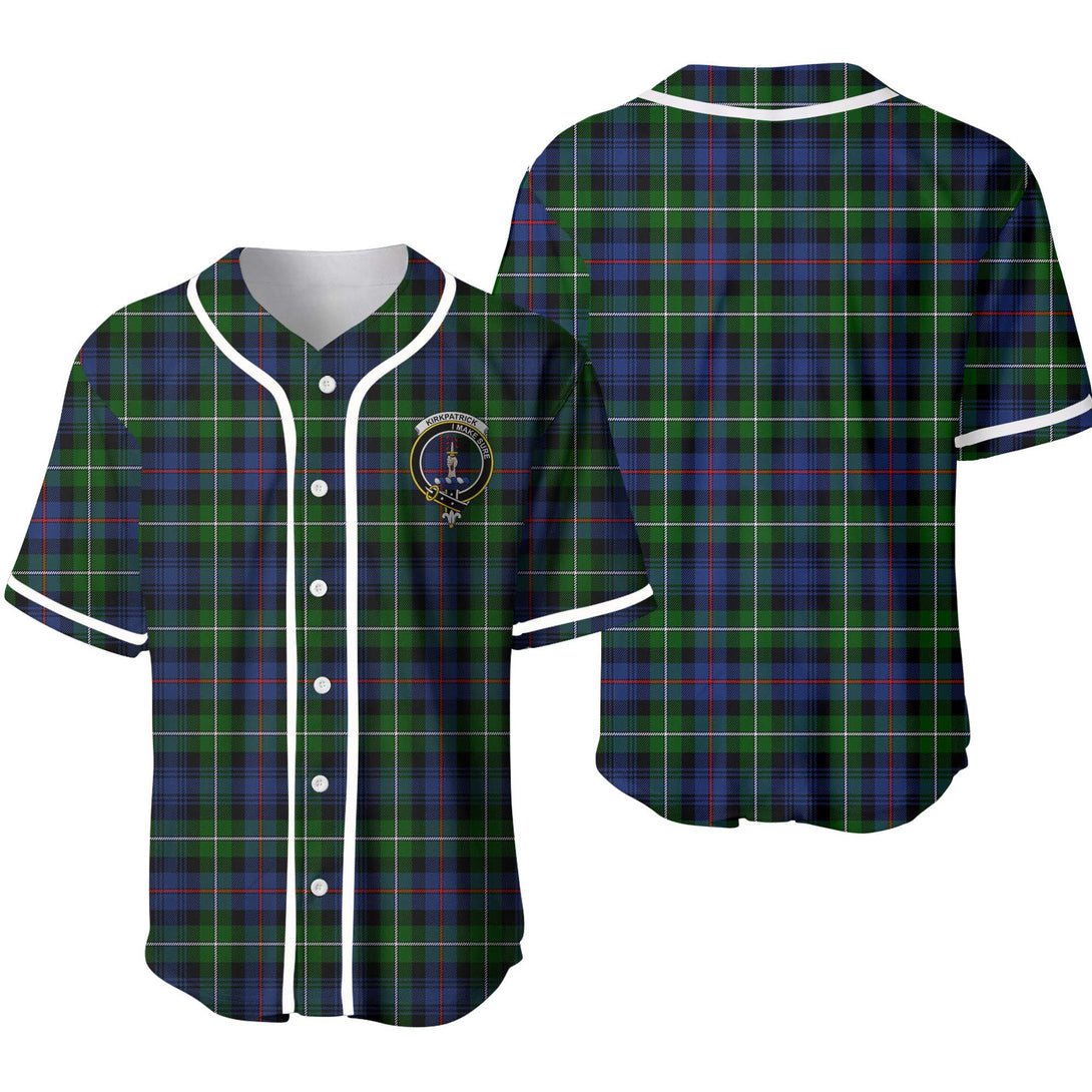 Kirkpatrick Tartan Classic Baseball Jersey