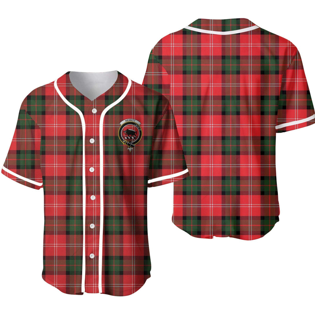 Nesbitt Tartan Classic Baseball Jersey