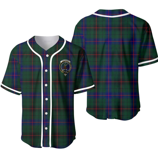 Davidson Tartan Classic Baseball Jersey