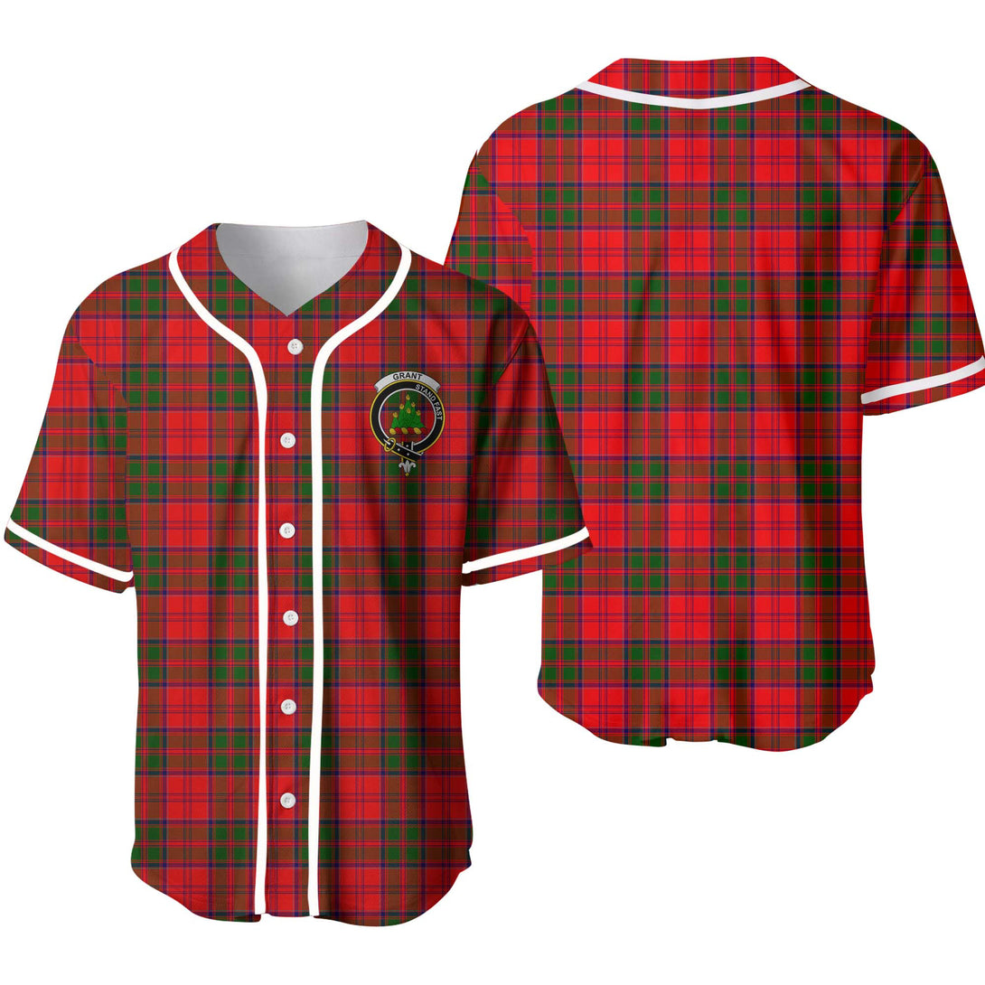 Grant Tartan Classic Baseball Jersey