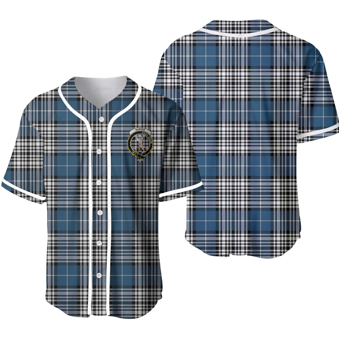 Napier Tartan Classic Baseball Jersey