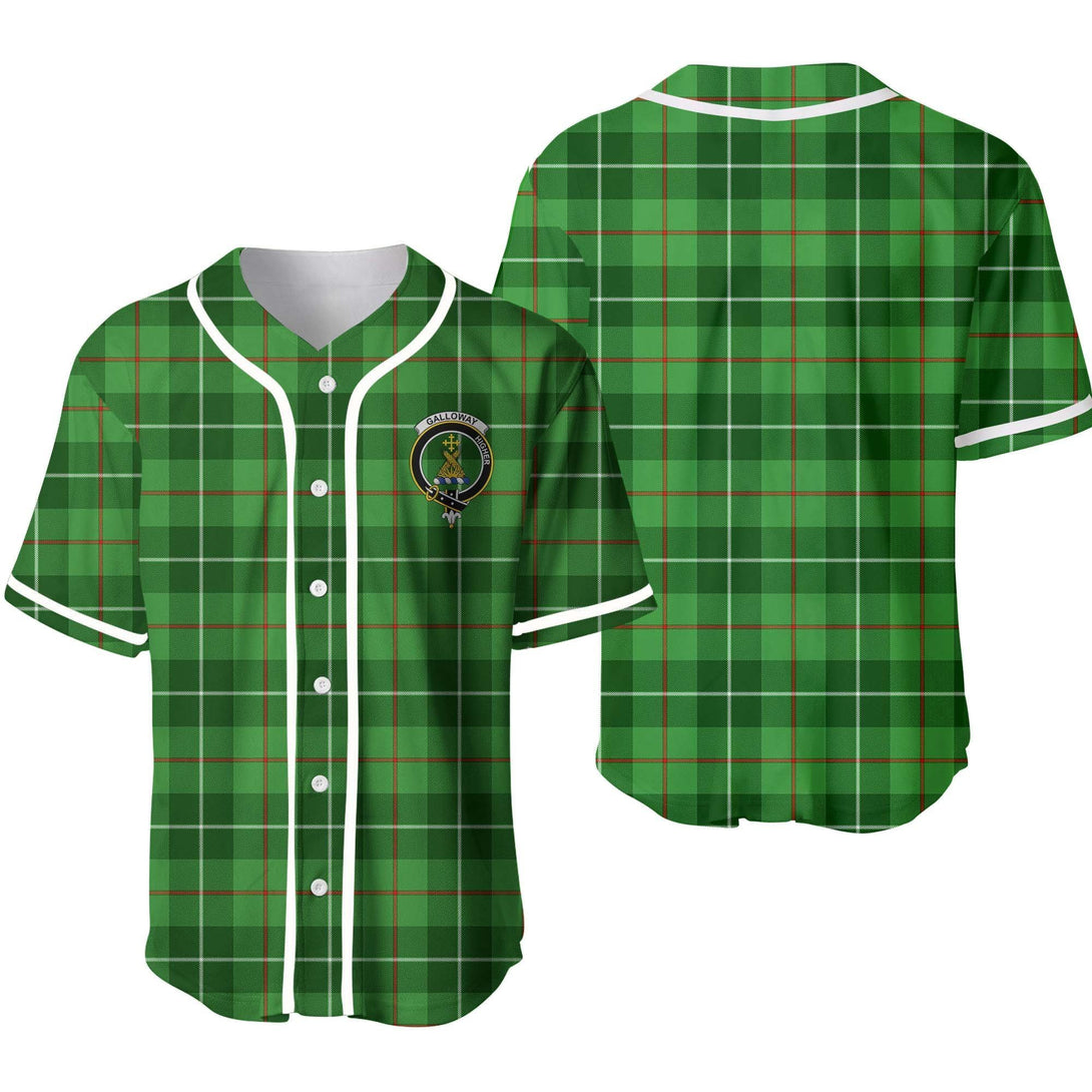 Galloway Tartan Classic Baseball Jersey