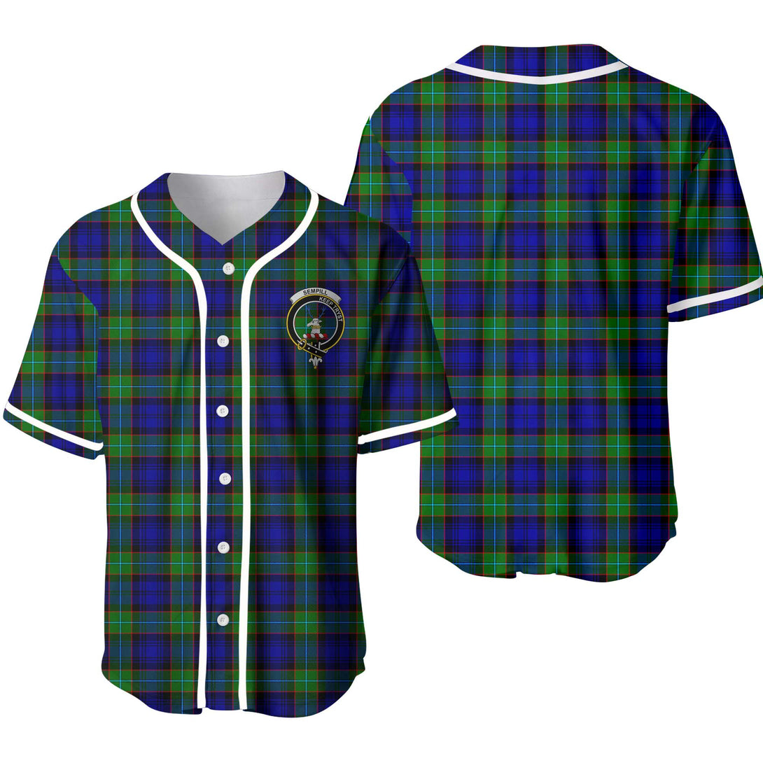 Sempill Tartan Classic Baseball Jersey