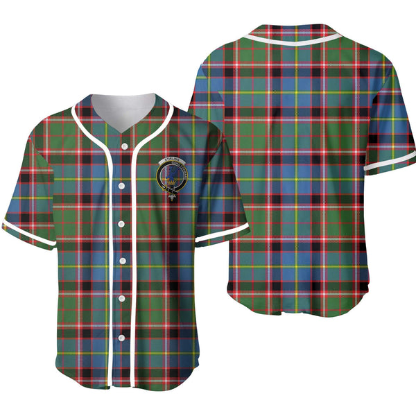 Stirling (of Cadder Present Chief) Tartan Classic Baseball Jersey