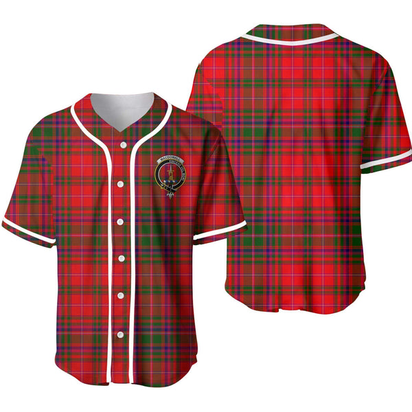 MacDowall (of Garthland) Tartan Classic Baseball Jersey