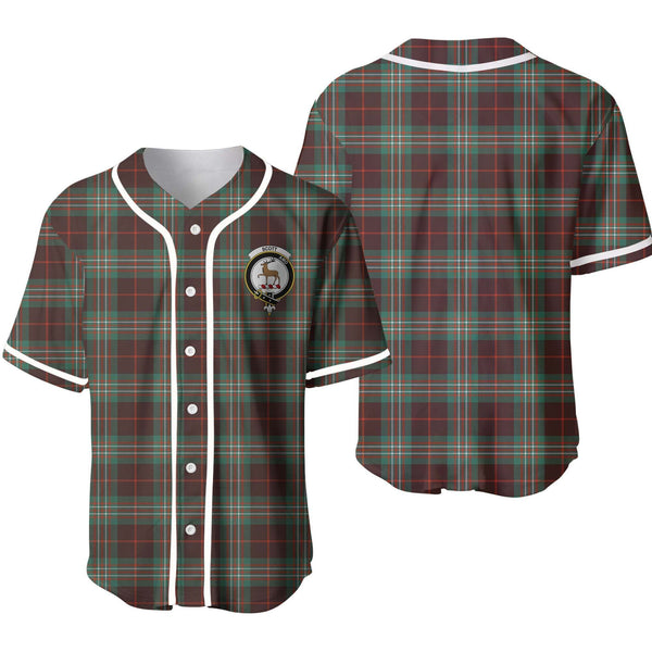 SCOTT BROWN ANCIENT Tartan Classic Baseball Jersey