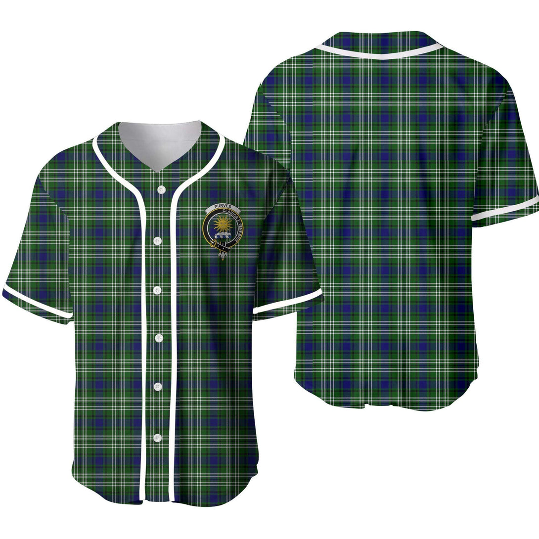 Purves Tartan Classic Baseball Jersey