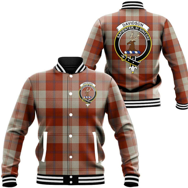 Davidson Dress Dancers Tartan Classic Crest Baseball Jacket