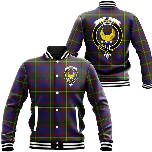 Durie Tartan Classic Crest Baseball Jacket