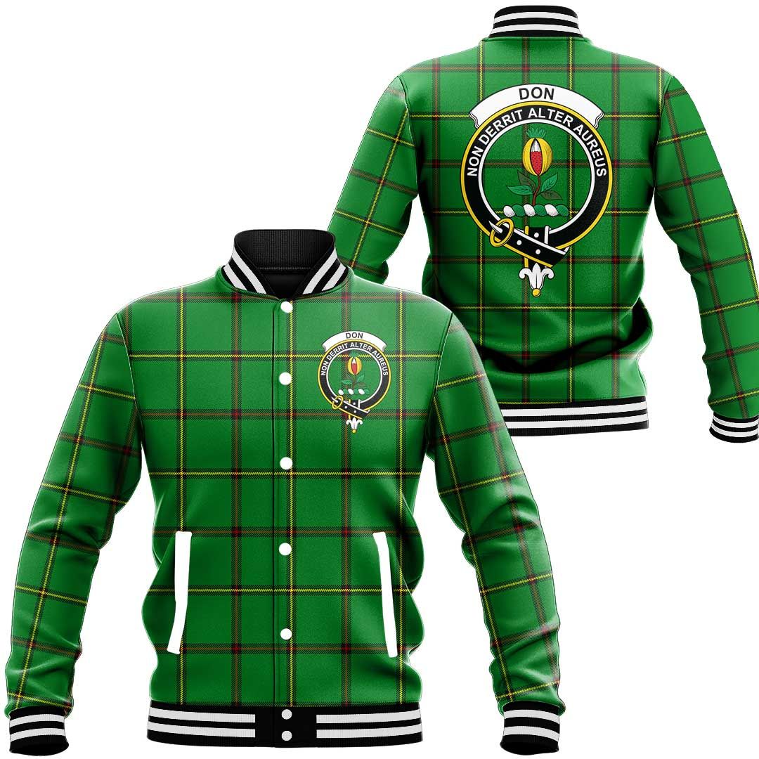 Don (Tribe of Mar) Tartan Classic Crest Baseball Jacket