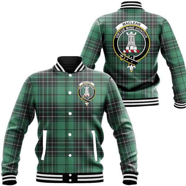 MacLean Hunting Tartan Classic Crest Baseball Jacket