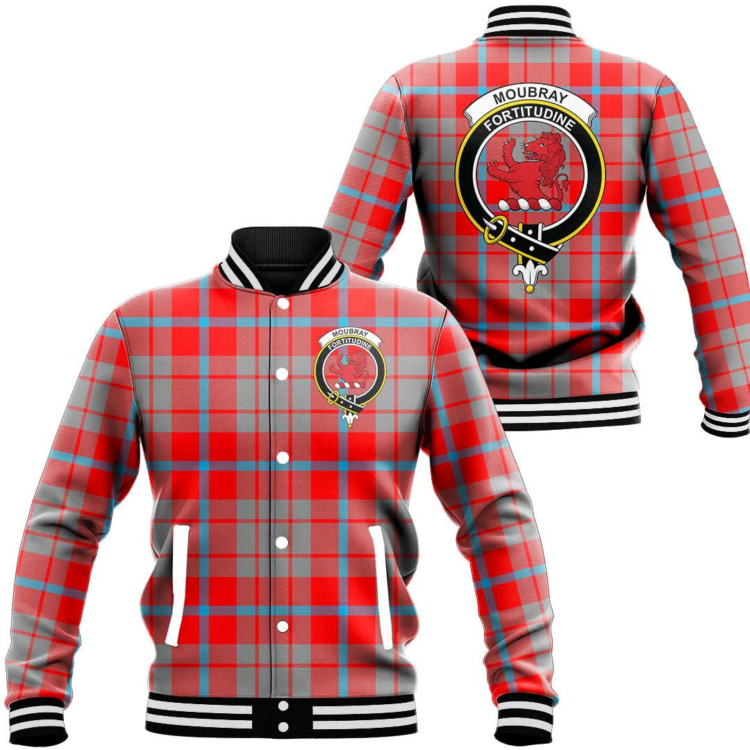 Moubray Tartan Classic Crest Baseball Jacket