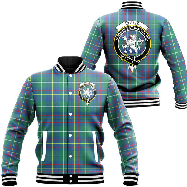 Inglis Ancient Tartan Classic Crest Baseball Jacket