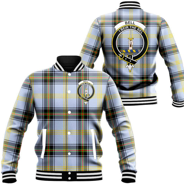 Bell of the Borders Tartan Classic Crest Baseball Jacket