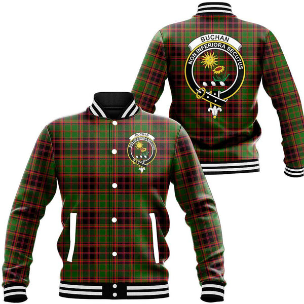 Buchan Modern Tartan Classic Crest Baseball Jacket