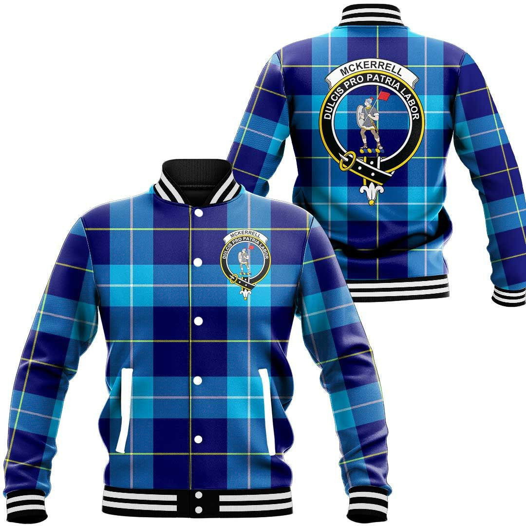 McKerrell Tartan Classic Crest Baseball Jacket