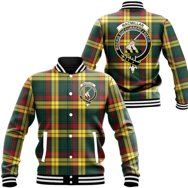 MacMillan Old Modern Tartan Classic Crest Baseball Jacket