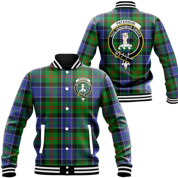 Paterson Tartan Classic Crest Baseball Jacket