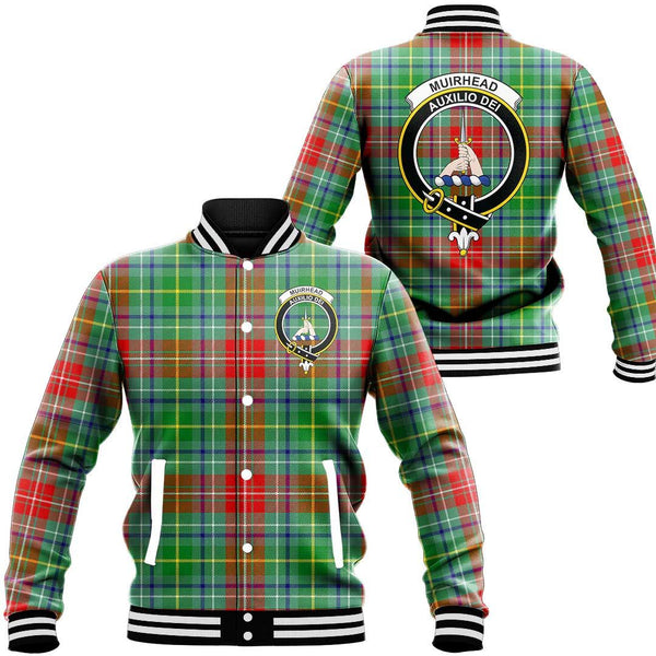 Muirhead Tartan Classic Crest Baseball Jacket