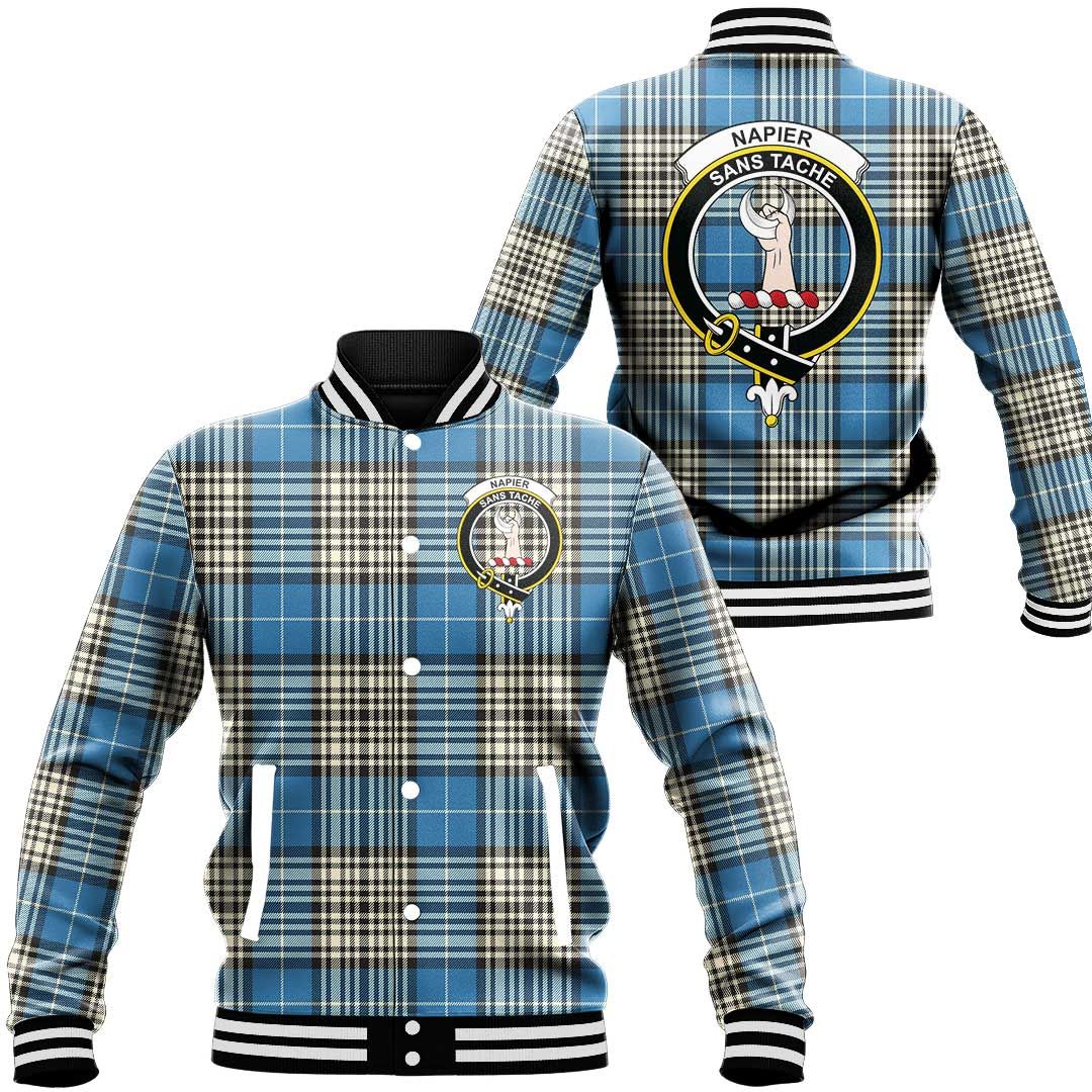 Napier Ancient Tartan Classic Crest Baseball Jacket