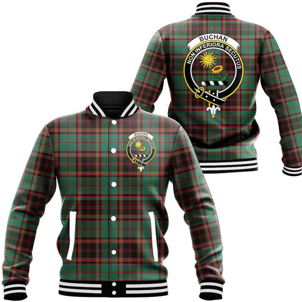 Buchan Ancient Tartan Classic Crest Baseball Jacket