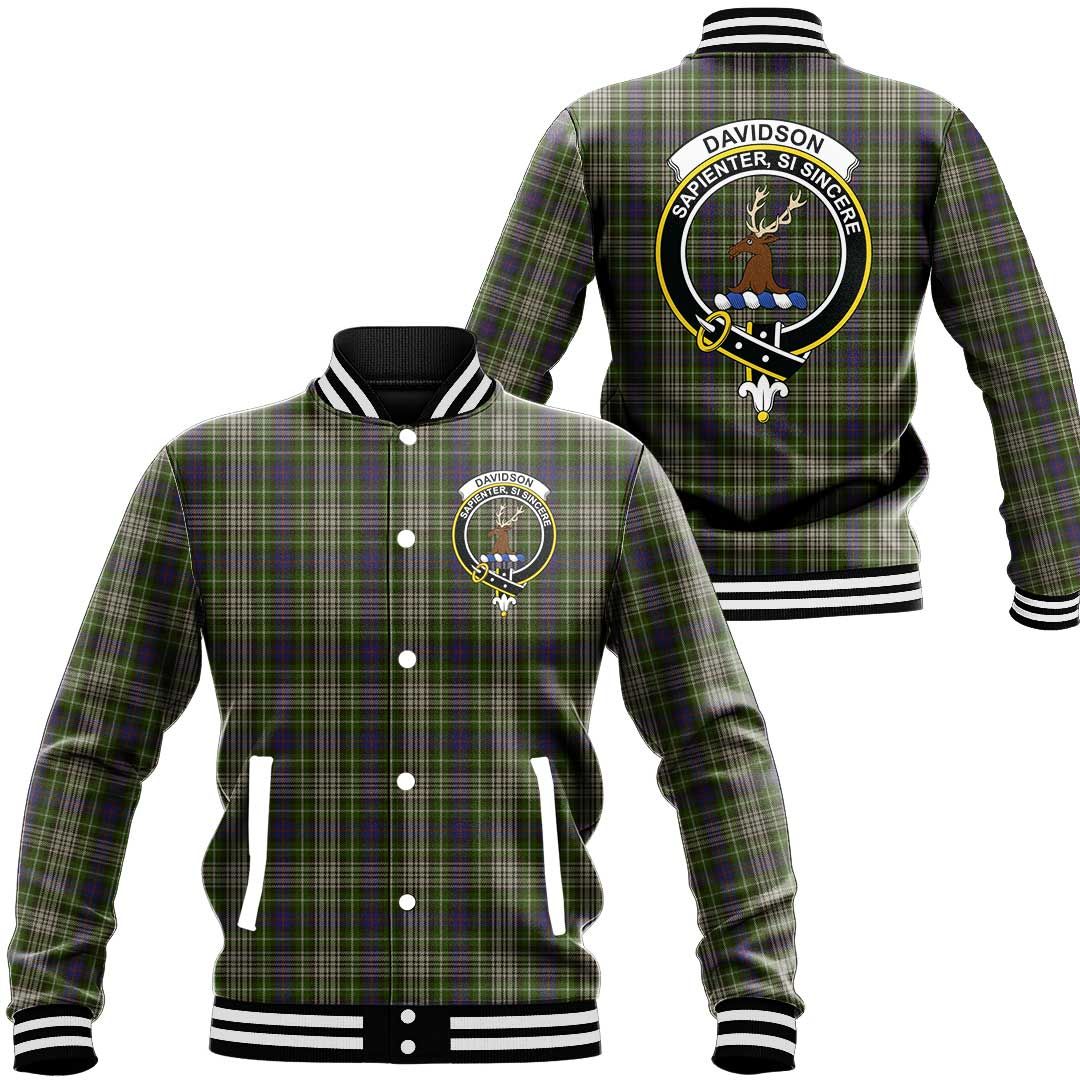 Davidson Tulloch Dress Tartan Classic Crest Baseball Jacket