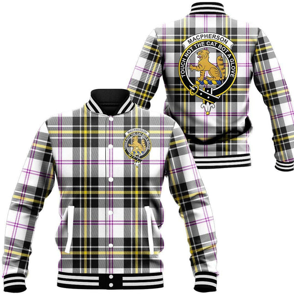 MacPherson Dress Modern Tartan Classic Crest Baseball Jacket