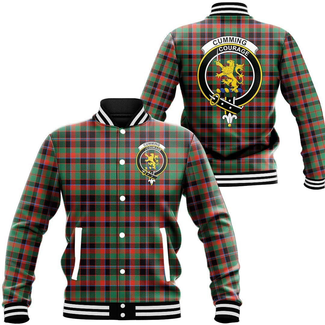 Cumming Hunting Ancient Tartan Classic Crest Baseball Jacket