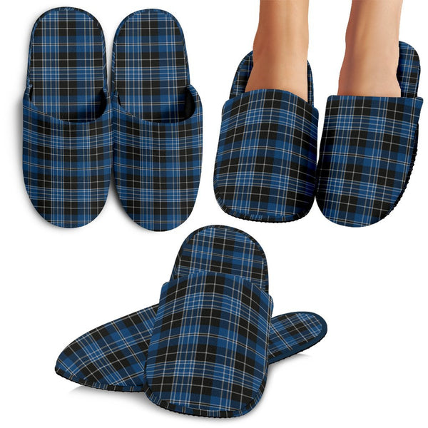 Clergy Blue Tartan Classic Slippers